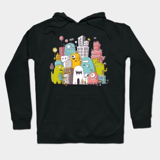 Monster in da City 03 Hoodie